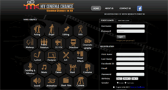 Desktop Screenshot of mycinemachance.com